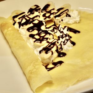 カゼナロクレープ（バナナチョコ生クリーム）